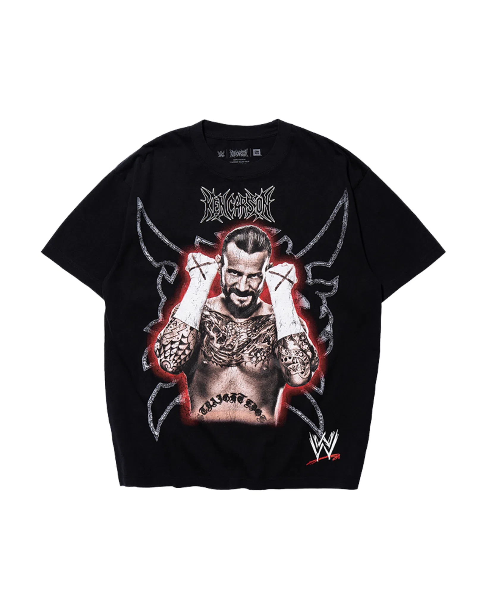 WWE x KEN CARSON CM PUNK TEE primary image