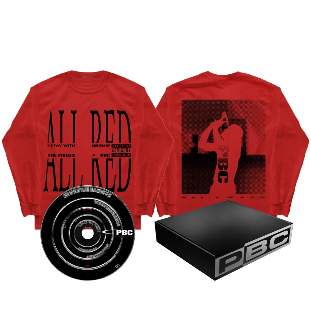 Playboi Carti All Red Long Sleeve Boxset
