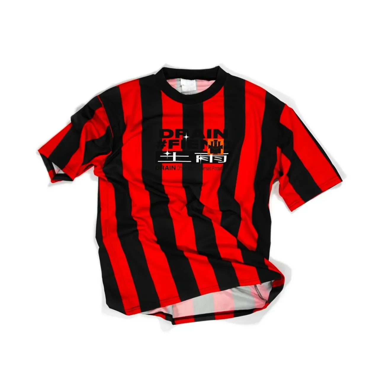 Drain Gang Drain Fiend Jersey (Black / Red) primary image