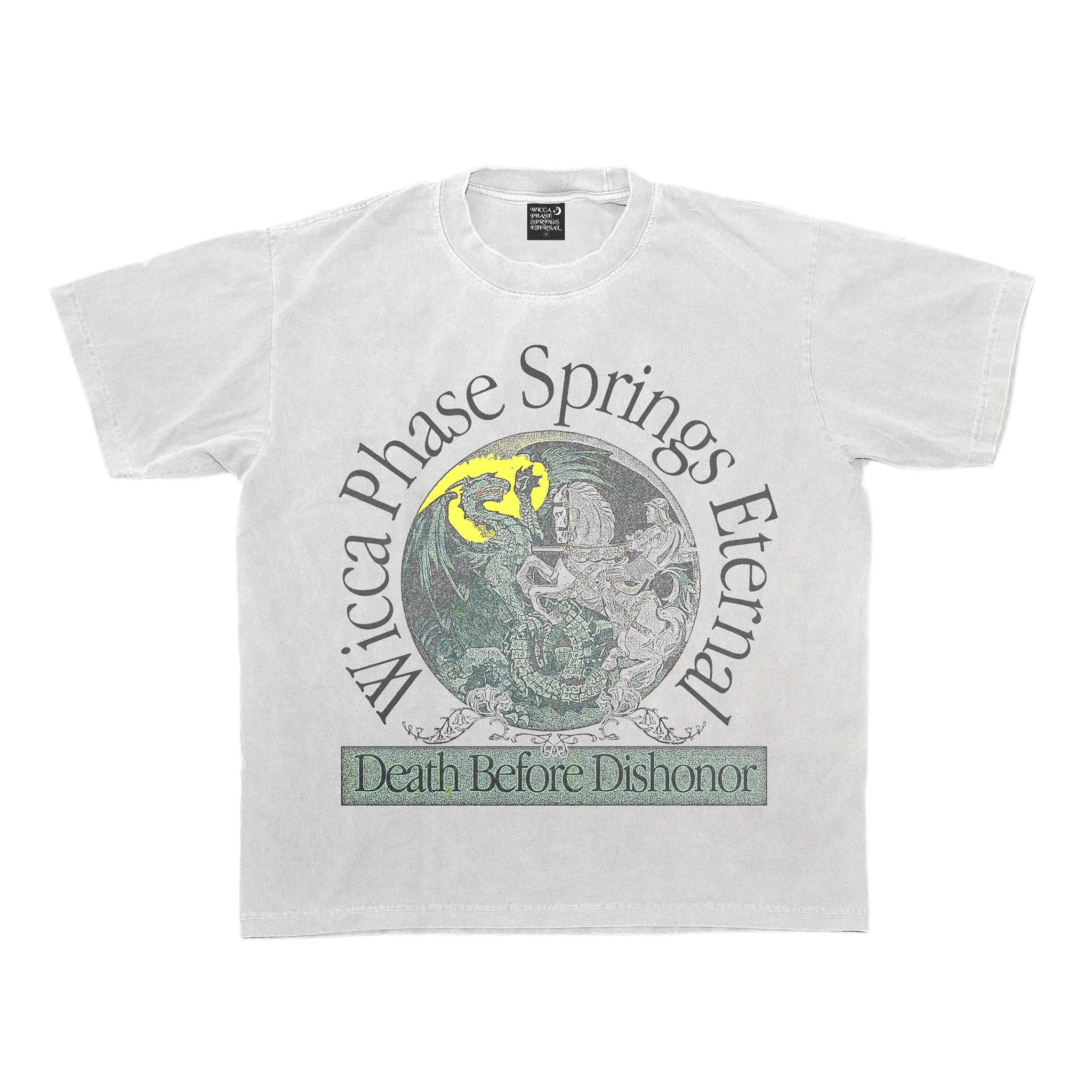 Wicca Phase Springs Eternal Death Before Dishonor T-Shirt