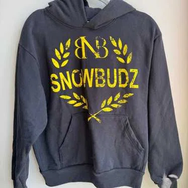 Snow Strippers Snowbudz Hoodie (Grey/Yellow) primary image