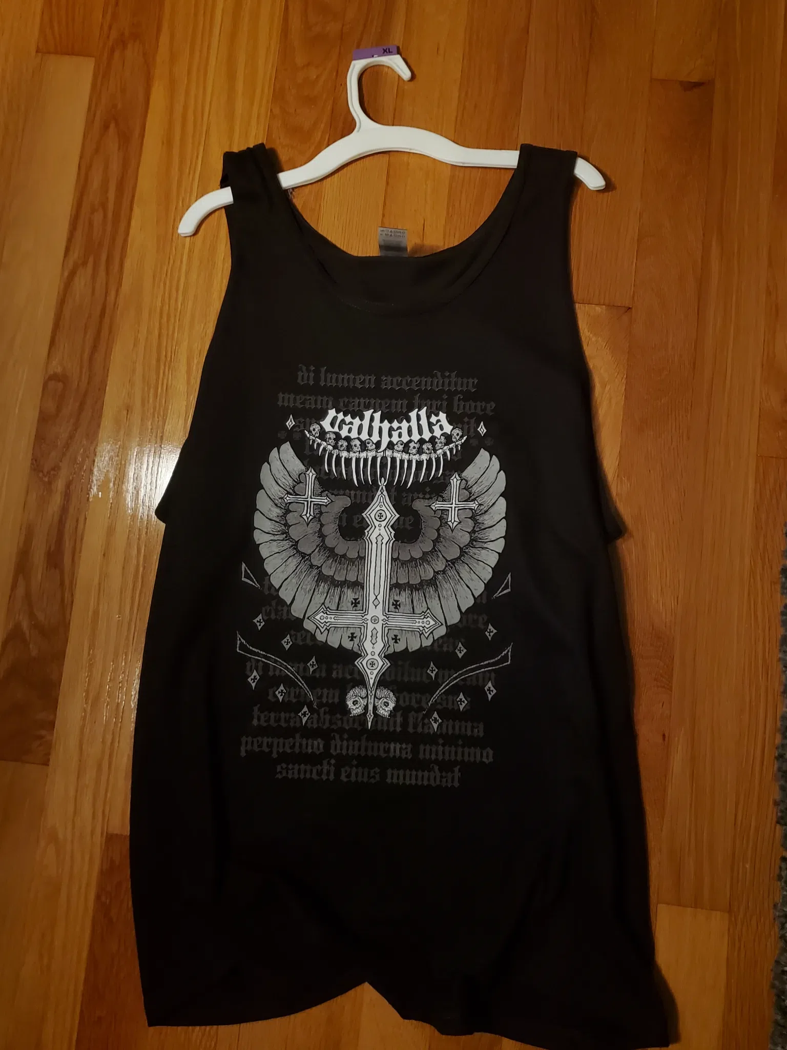 JJ VALHALLA Scrapped Affliction Tank Type Style Tee primary image