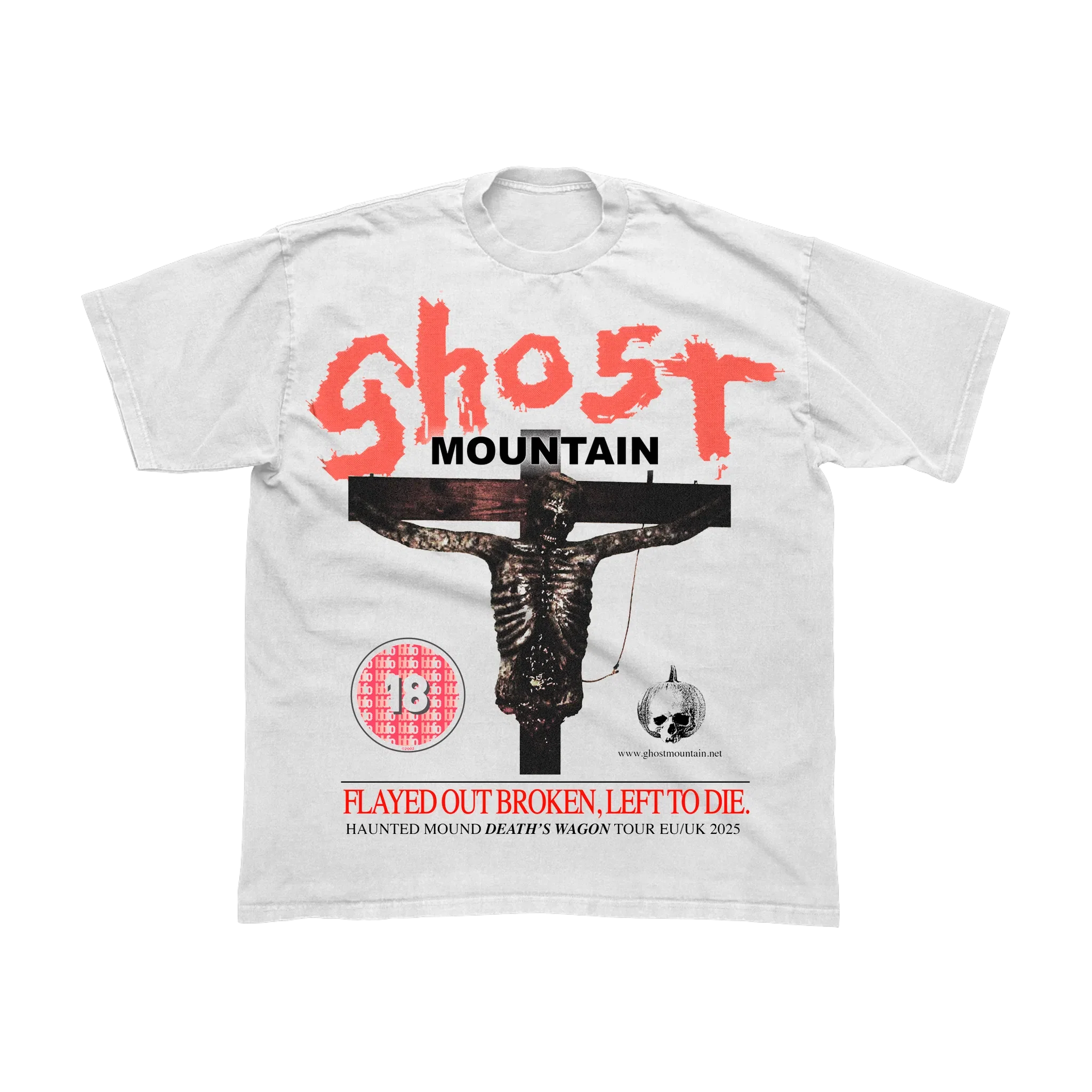 Ghost Mountain White Tee