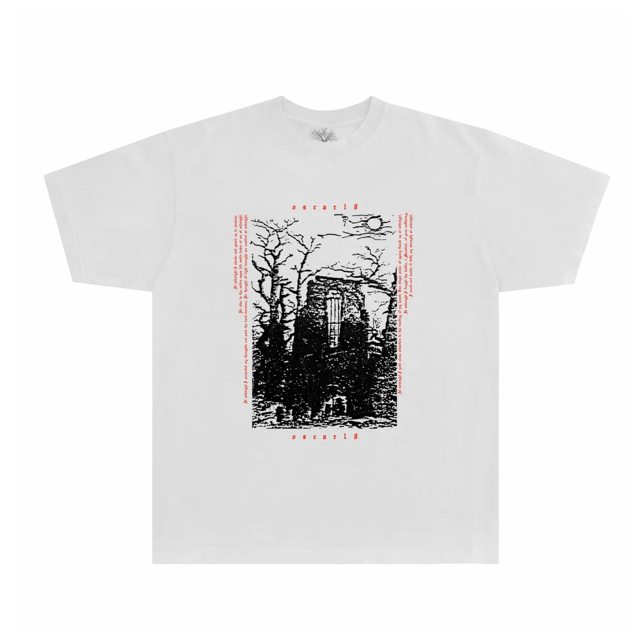 Haunted Mound Oscar18 White Tee