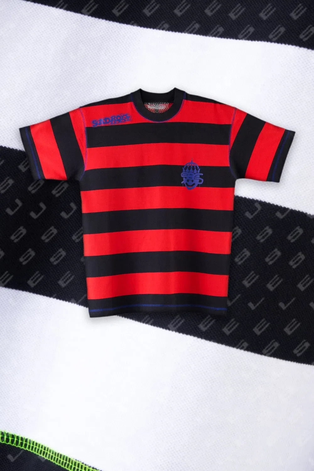 Sad Boys SBG T-Shirt 008 (Red/Black) primary image