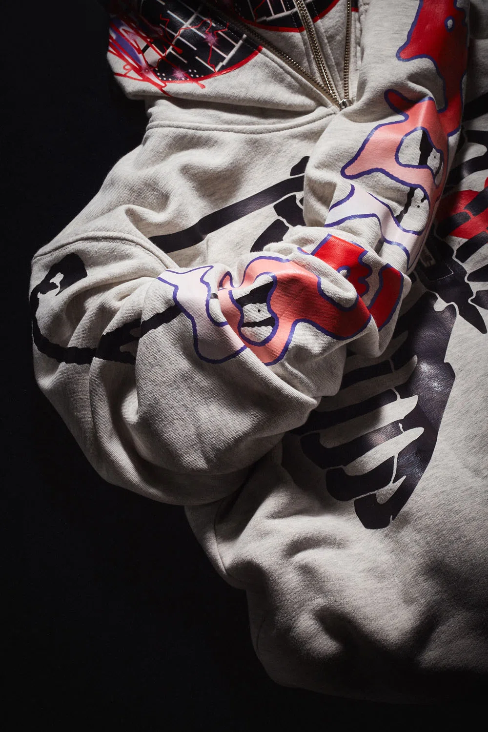 Sad Boys SBG HOODIE 003 (LIGHT GREY MELANGE) primary image