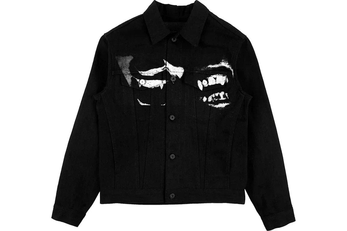 Playboi Carti Whole Lotta Red Denim Jacket — Black primary image