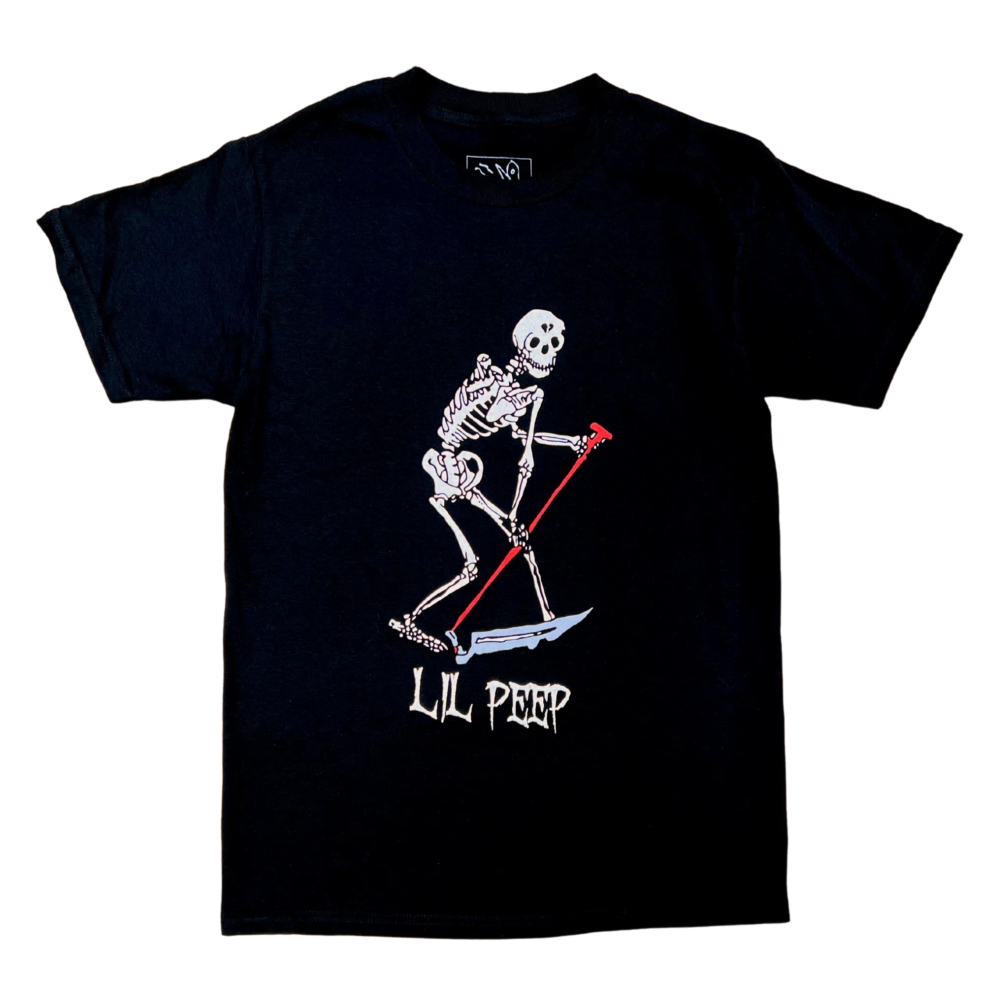 Lil Peep Black OG Skeleton T-Shirt (Estate Reissue) primary image