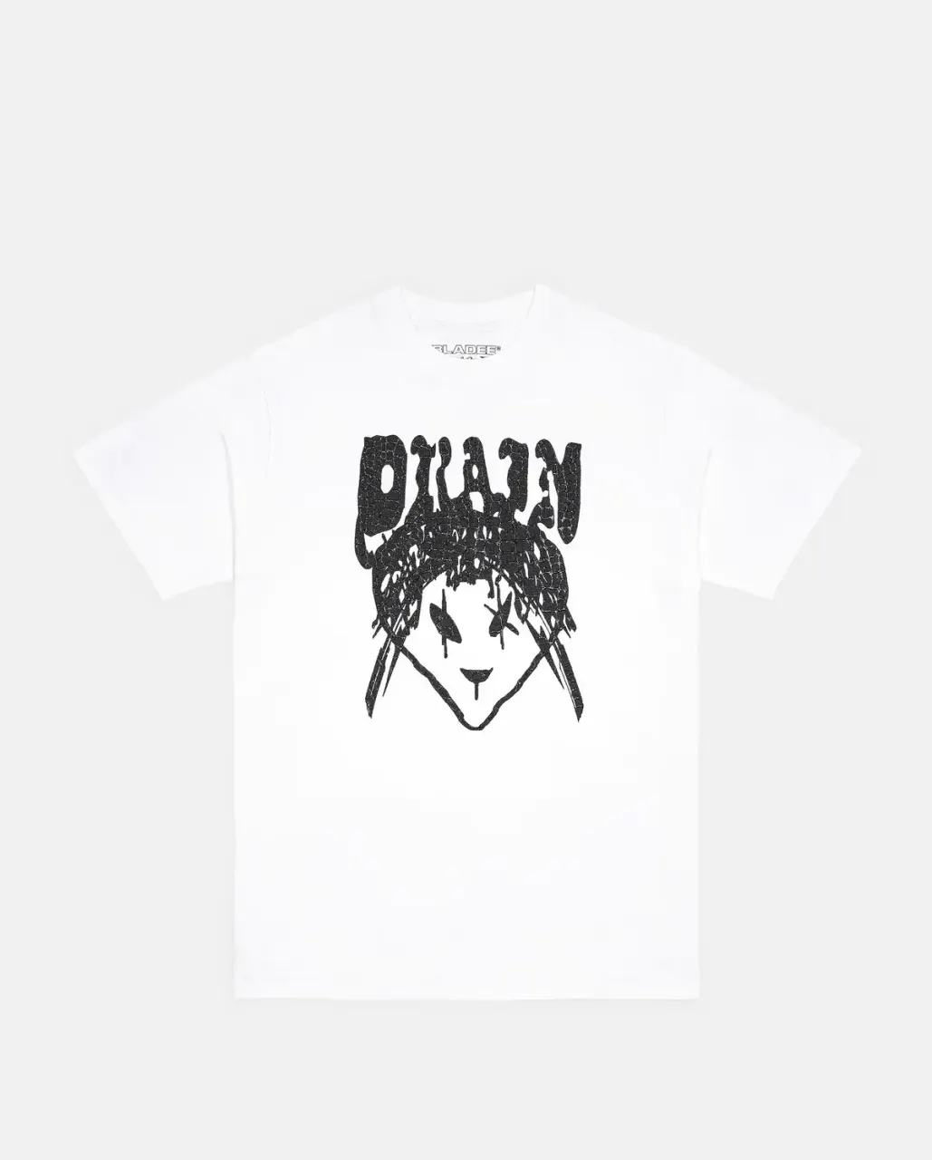 Drain Gang Drain / Strawberry Alien Tee (White/Black) (EU) primary image