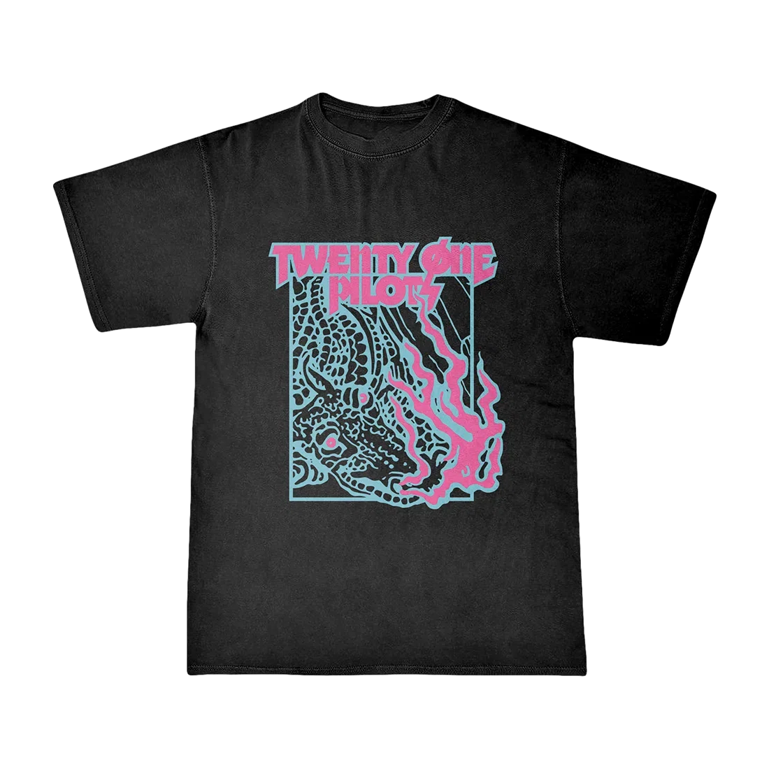 Twenty One Pilots Trash Flames Band T-Shirt