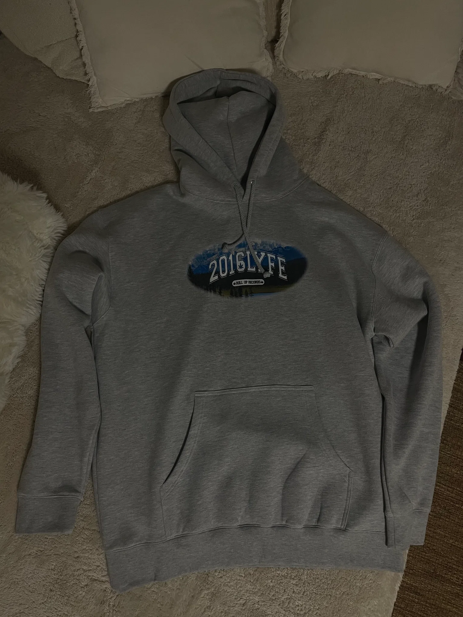 2016LYFE Oval Peak Tour Hoodie (Grey) primary image