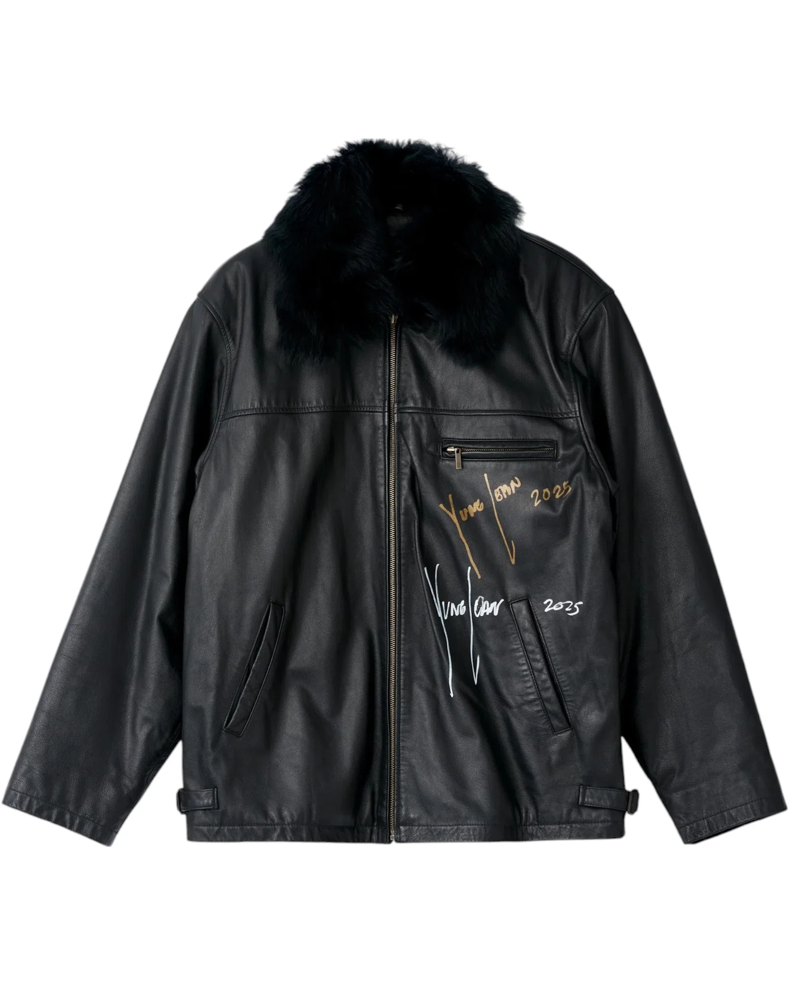 Yung Lean Leather Jacket primary image