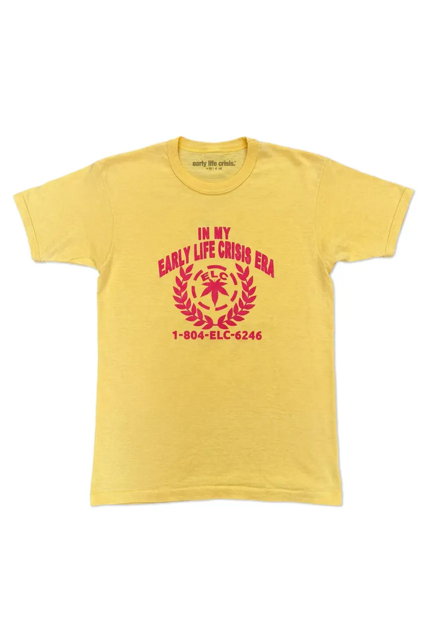 Nettspend ELC Era Tee (Yellow) primary image