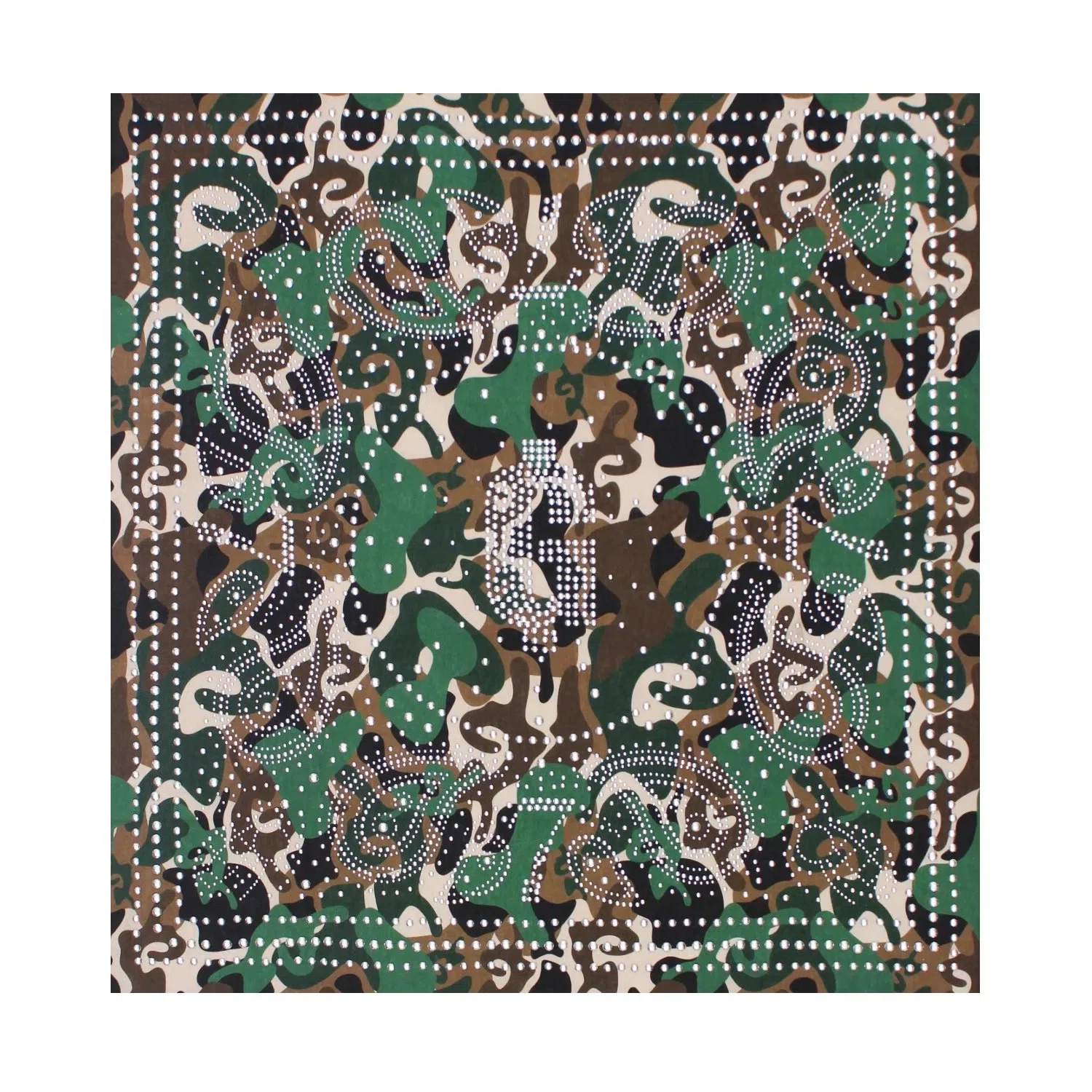 Goth Money Records Studded Camo Soulja Rag primary image