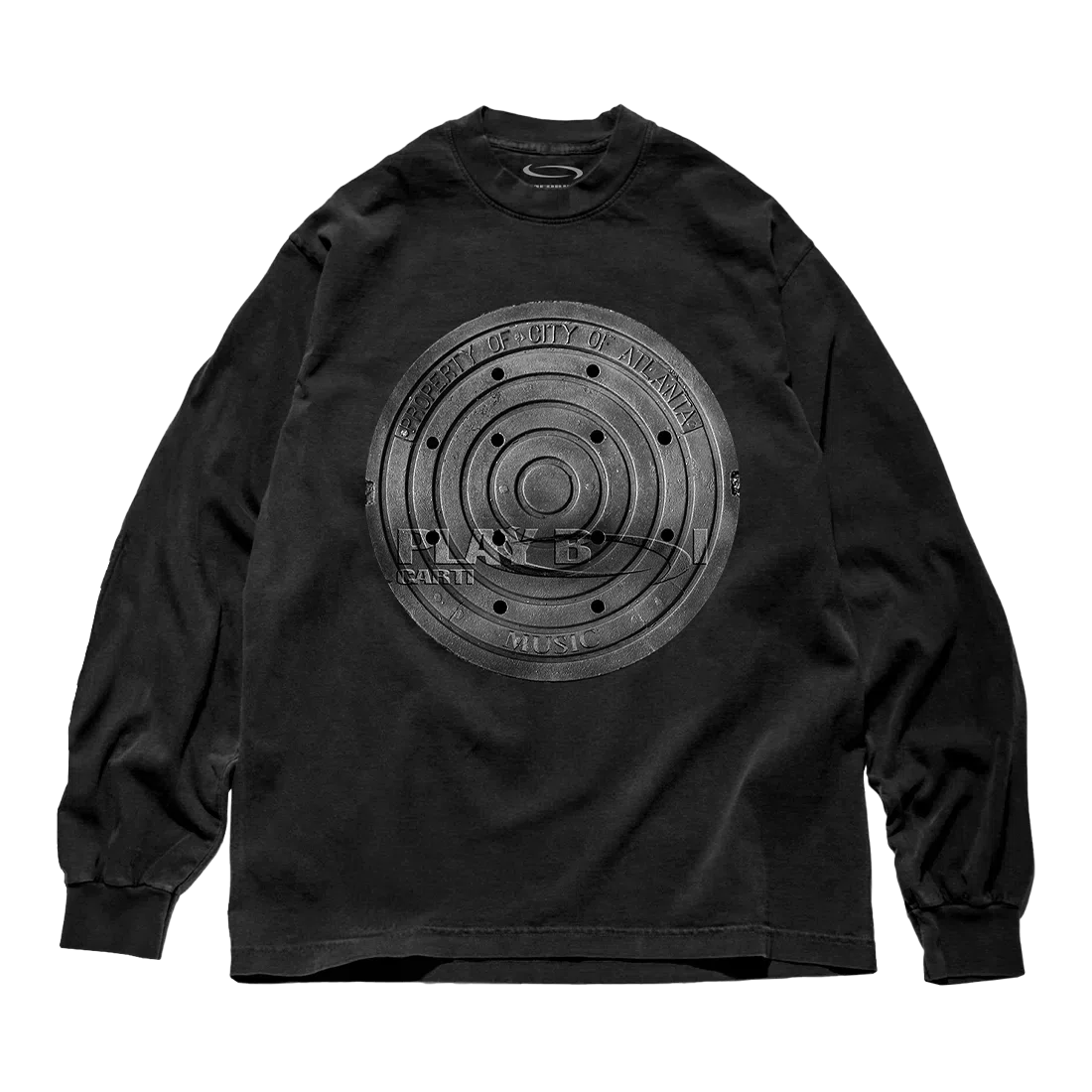 Playboi Carti I AM MUSIC Manhole Cover Long Sleeve primary image