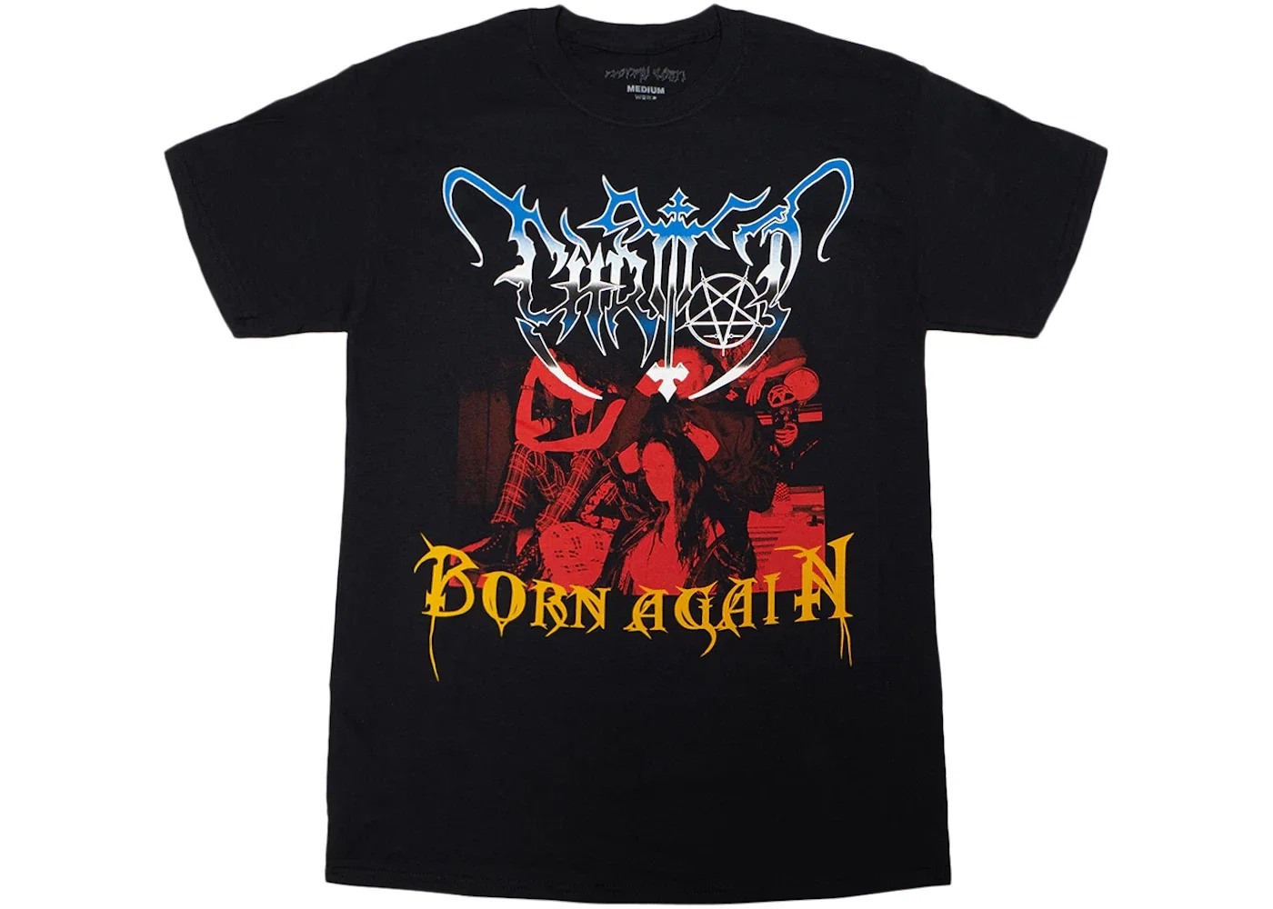 Playboi Carti Born Again Tee — Black
