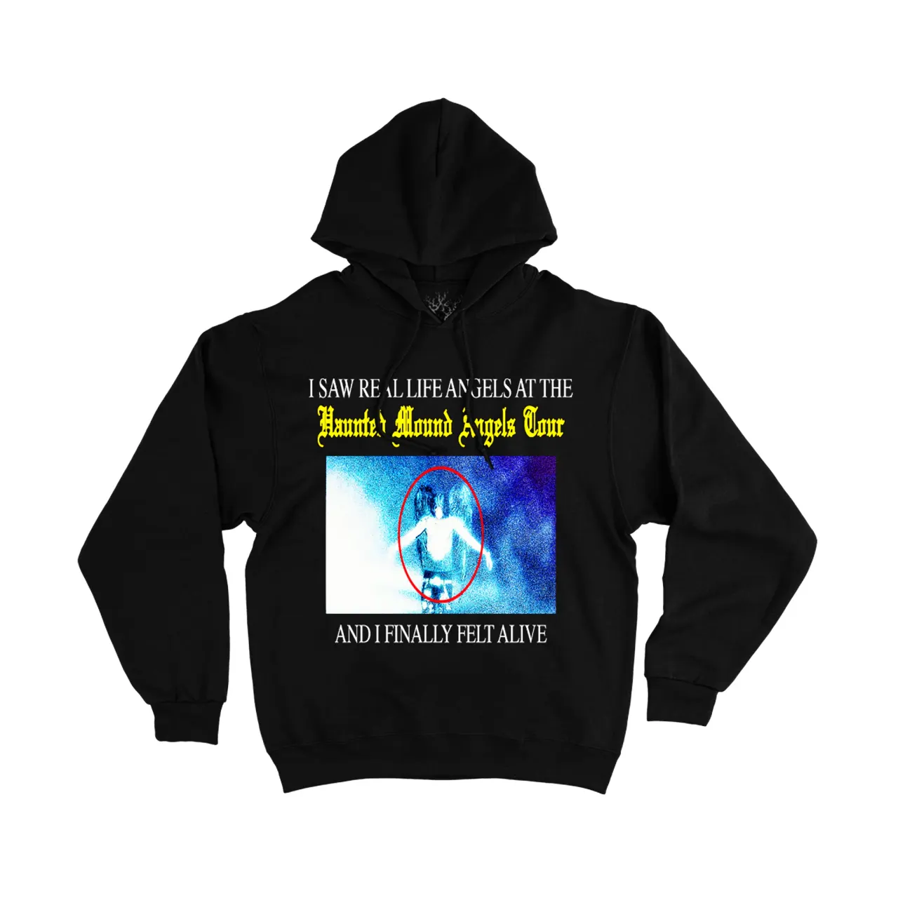 I Saw Angels Haunted Mound Tour Hoodie primary image