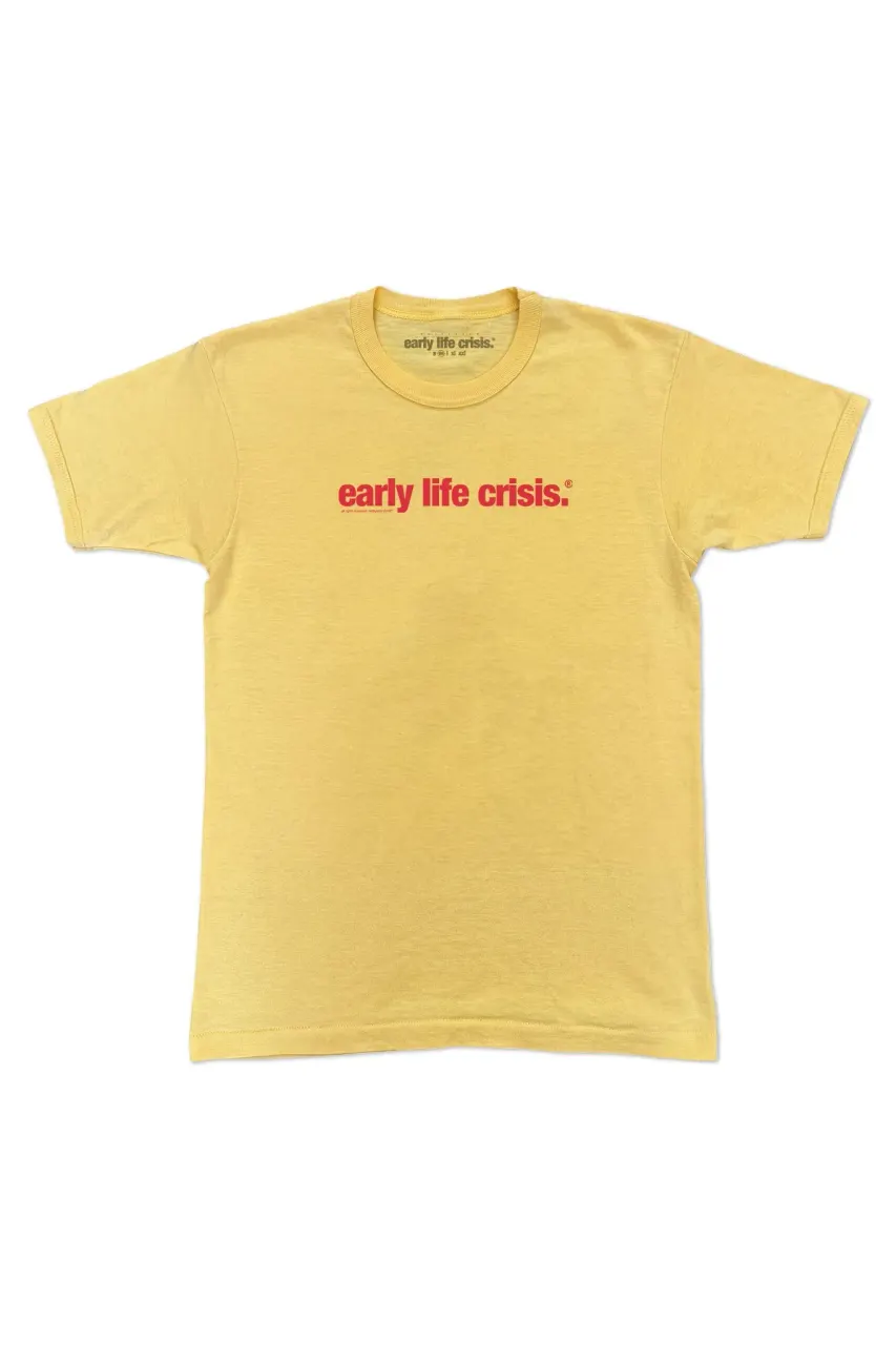 Nettspend Wordmark Tee (Yellow) primary image