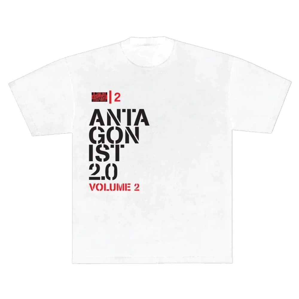 Playboi Carti Antagonist 2.0 Vol 2 White T-Shirt primary image