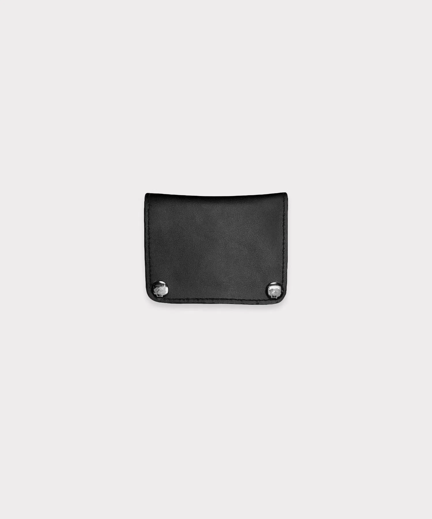 G59 Records G59 Skull Hardware Leather Wallet (Black) primary image
