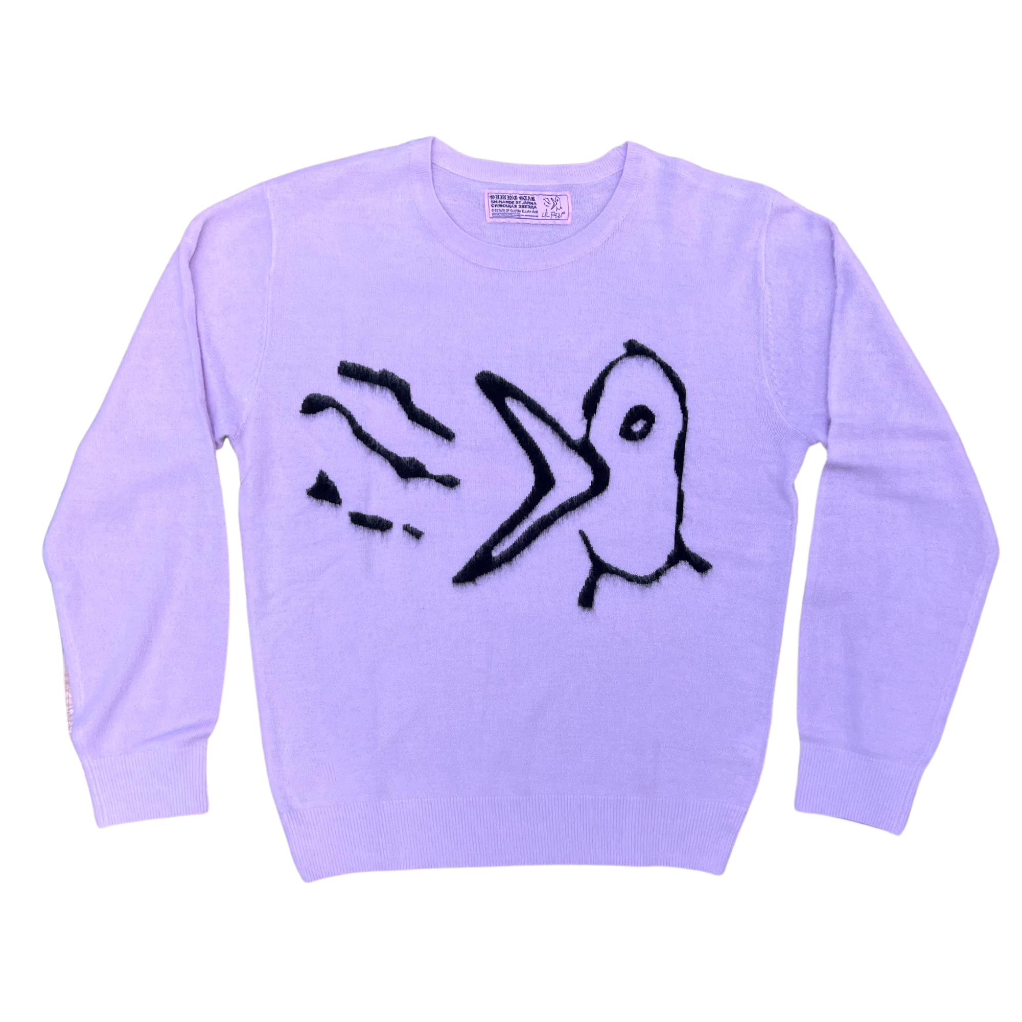 Lil Peep Bird Design Sweater