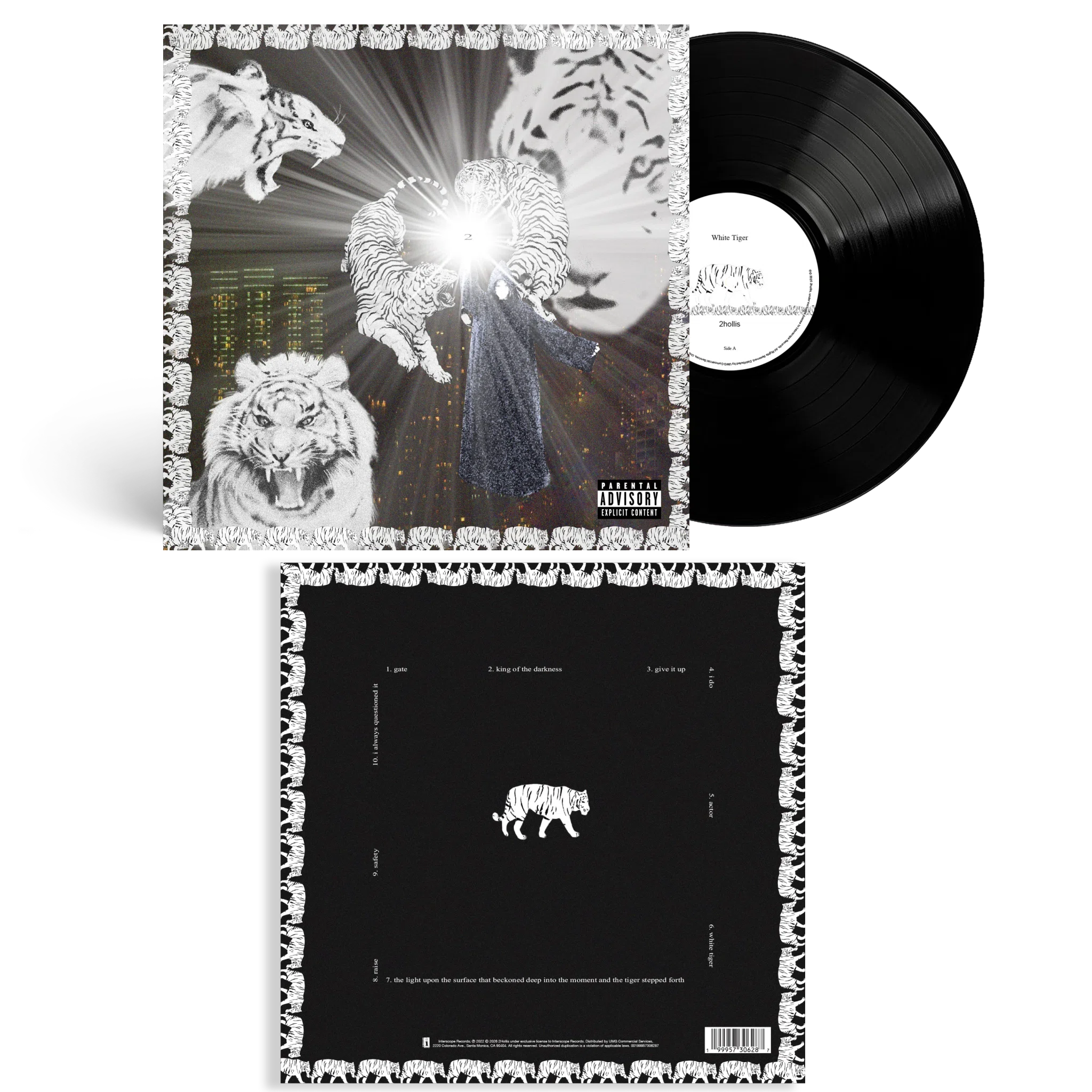 2hollis WHITE TIGER (2022) - VINYL