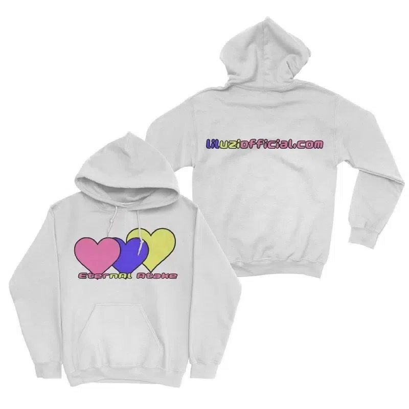 Lil Uzi Vert Eternal Atake Three Hearts Hoodie