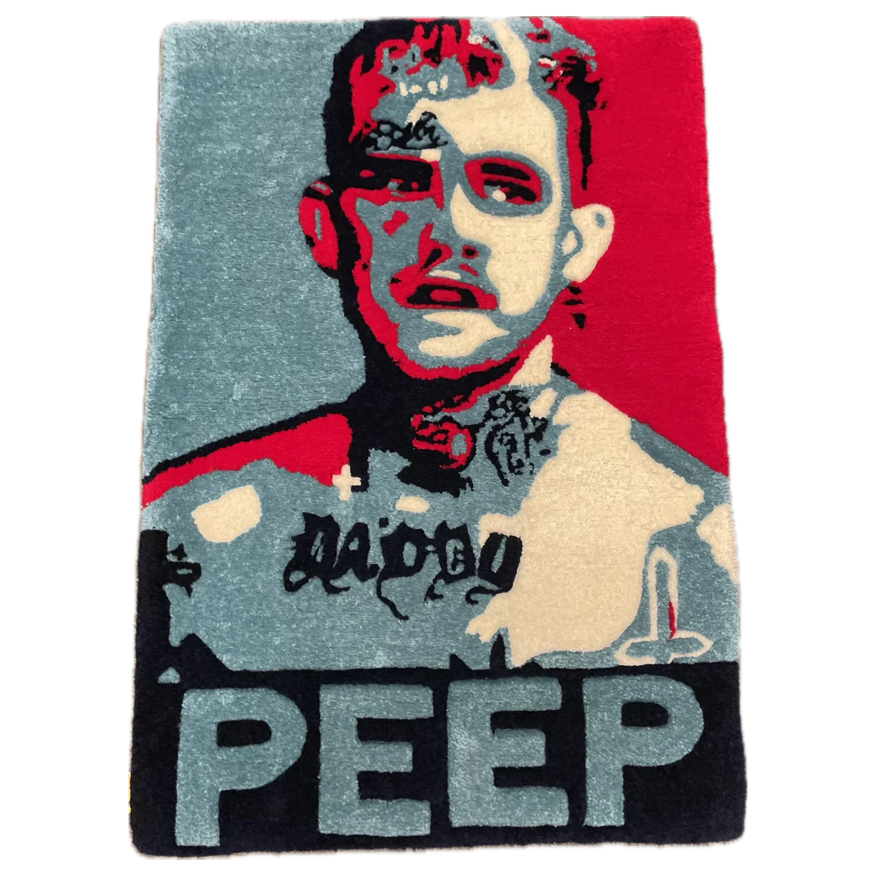 Lil Peep PEEP Portrait Rug (Limited Edition)