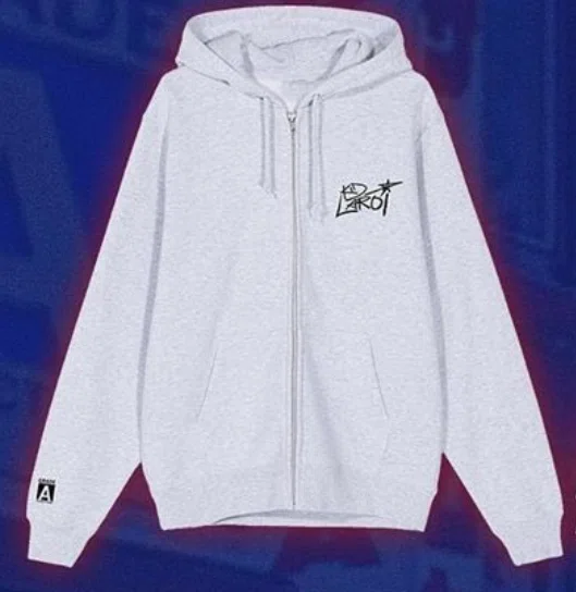 The Kid LAROI Album Hoodie in Grey primary image