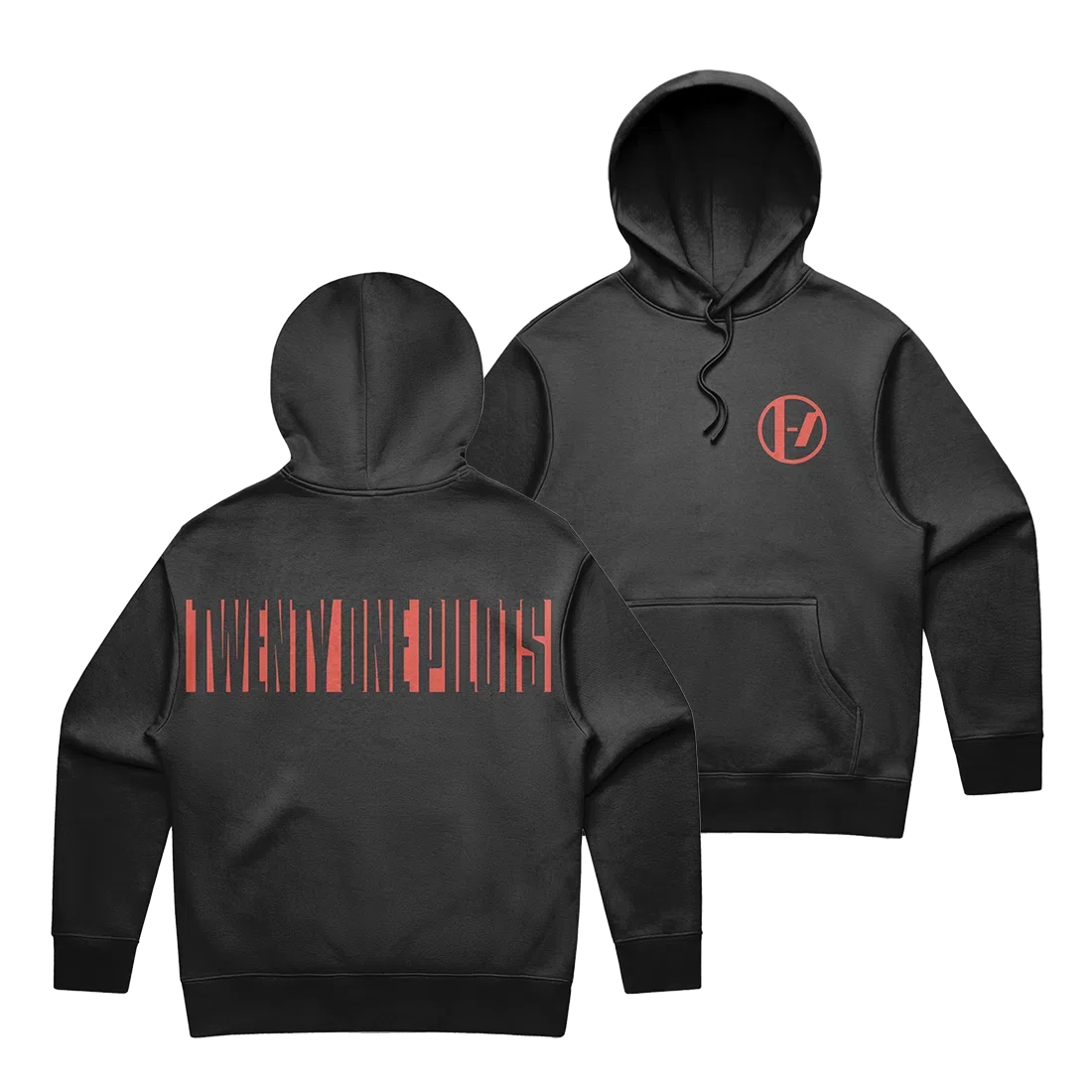 Twenty One Pilots LOGO BACKBLOCK HOODIE