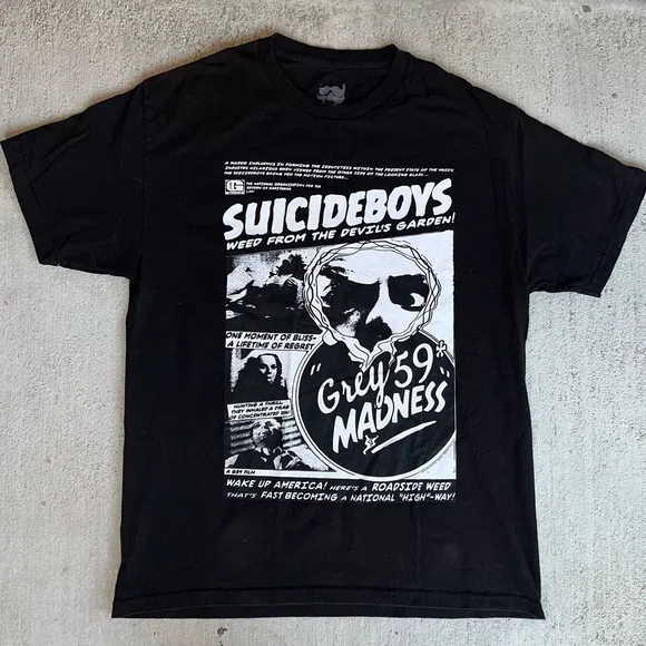 G59 Records Grey59 Madness Tee (Black)