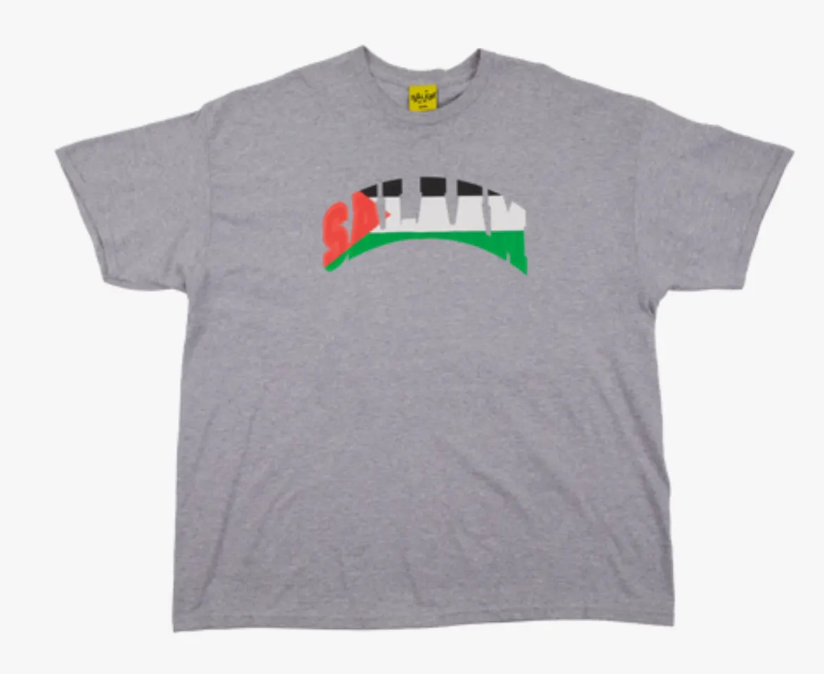 SALEM Palestine Tee (Grey) primary image