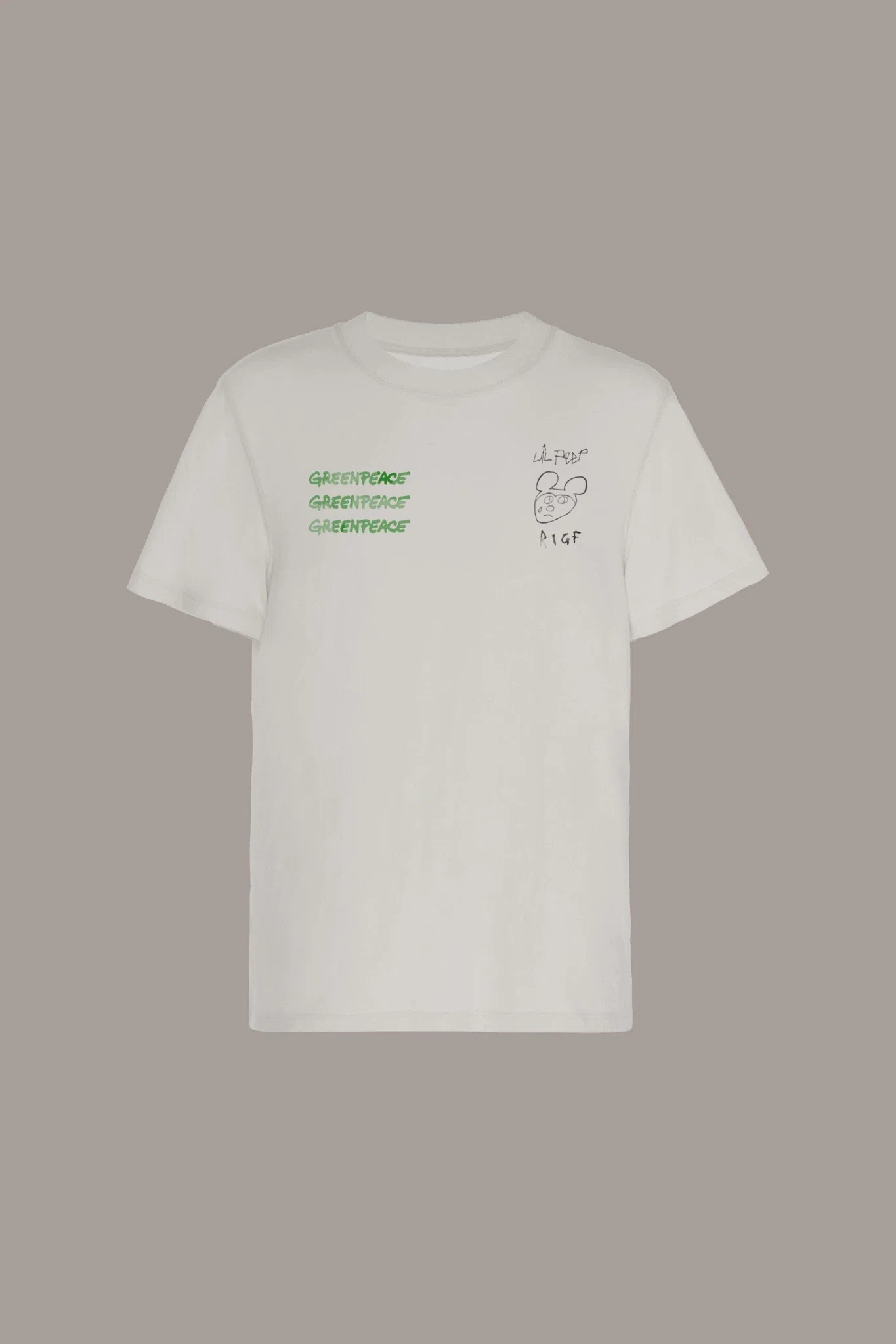 Lil Peep Light Brightside Tee (Vintage White) primary image