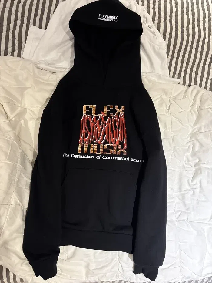 OsamaSon The Destruction of Commercial Scum Hoodie primary image