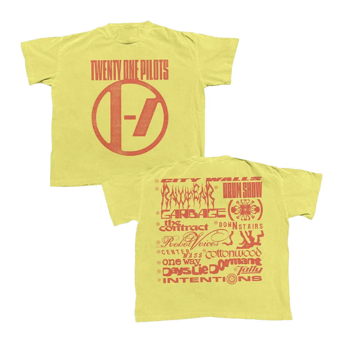 Twenty One Pilots Breach Tracklist T-Shirt