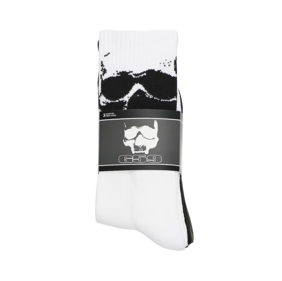 G59 Records G59 3-Pack XXL Logo Socks