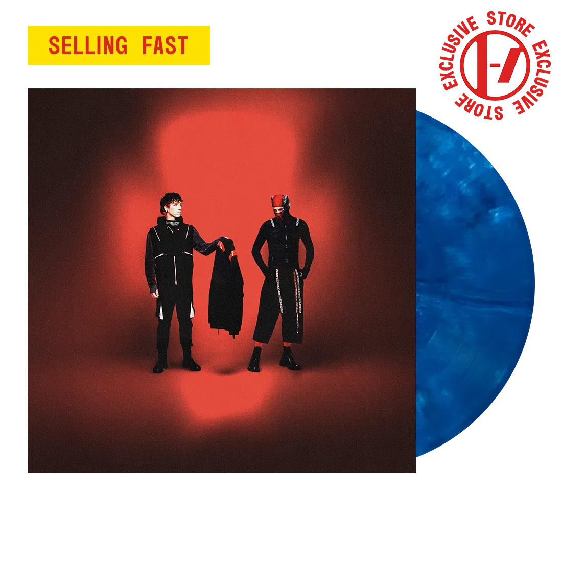 Twenty One Pilots Breach Limited Edition Blue Inferno Vinyl