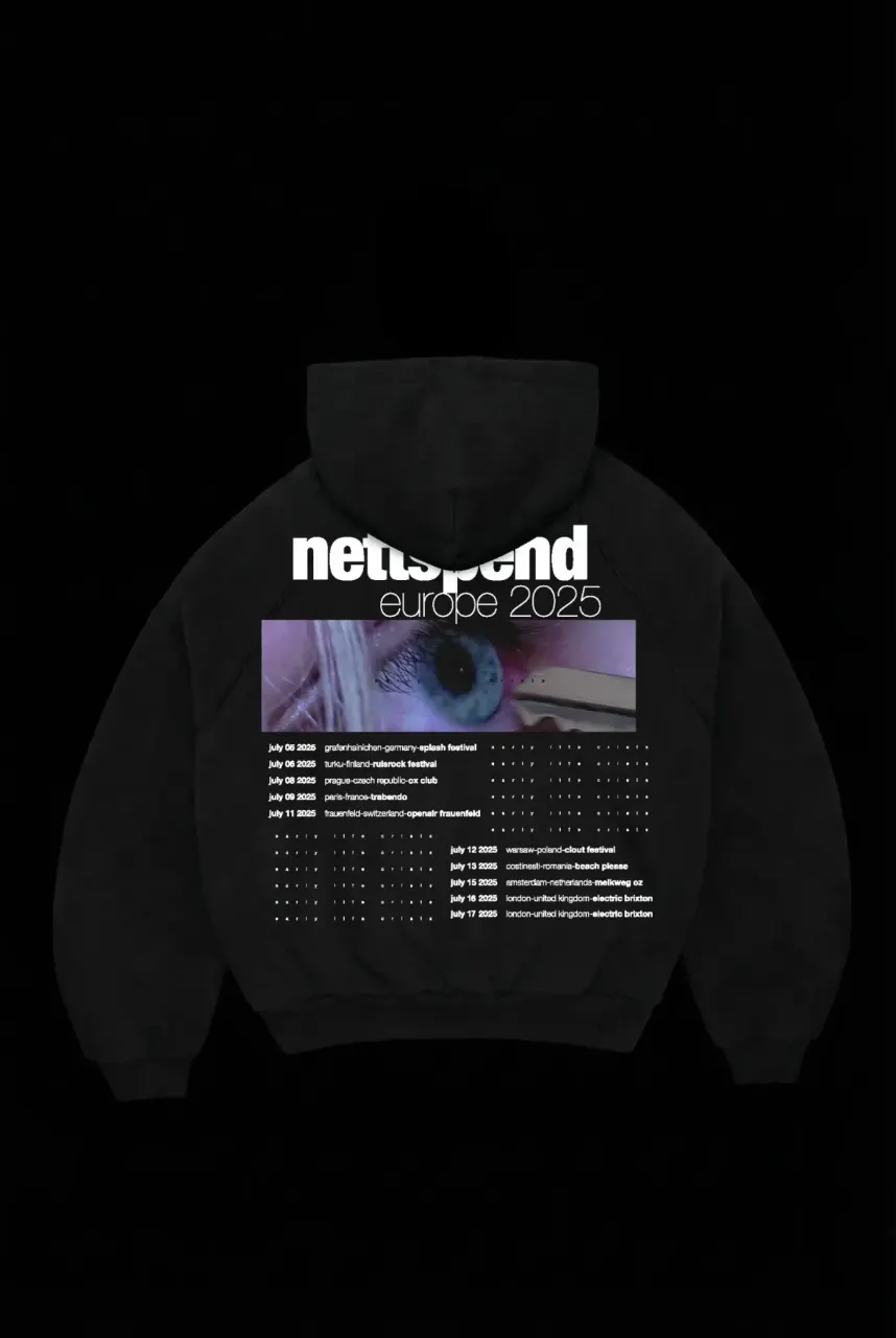 Nettspend Euro Tour Raglan Hoodie primary image