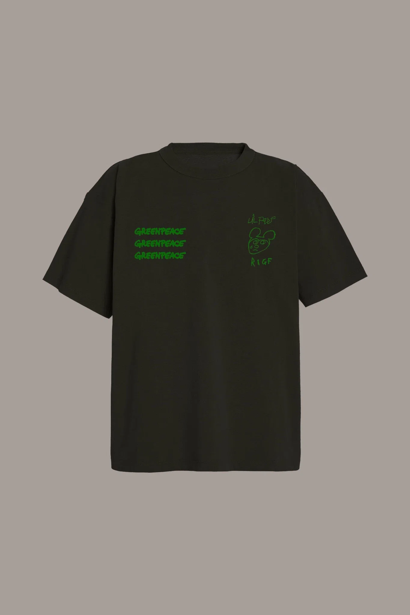 Lil Peep Heavy Brightside Tee (Black) primary image