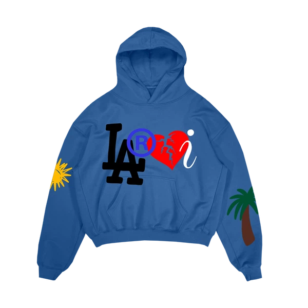 Laroi Family Hoodie Blue