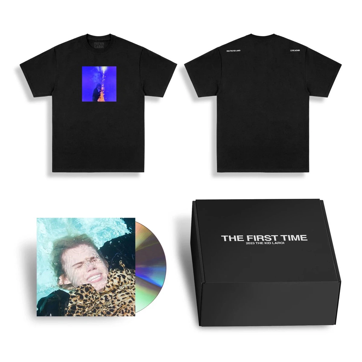 THE FIRST TIME TEE AND CD BOXSET