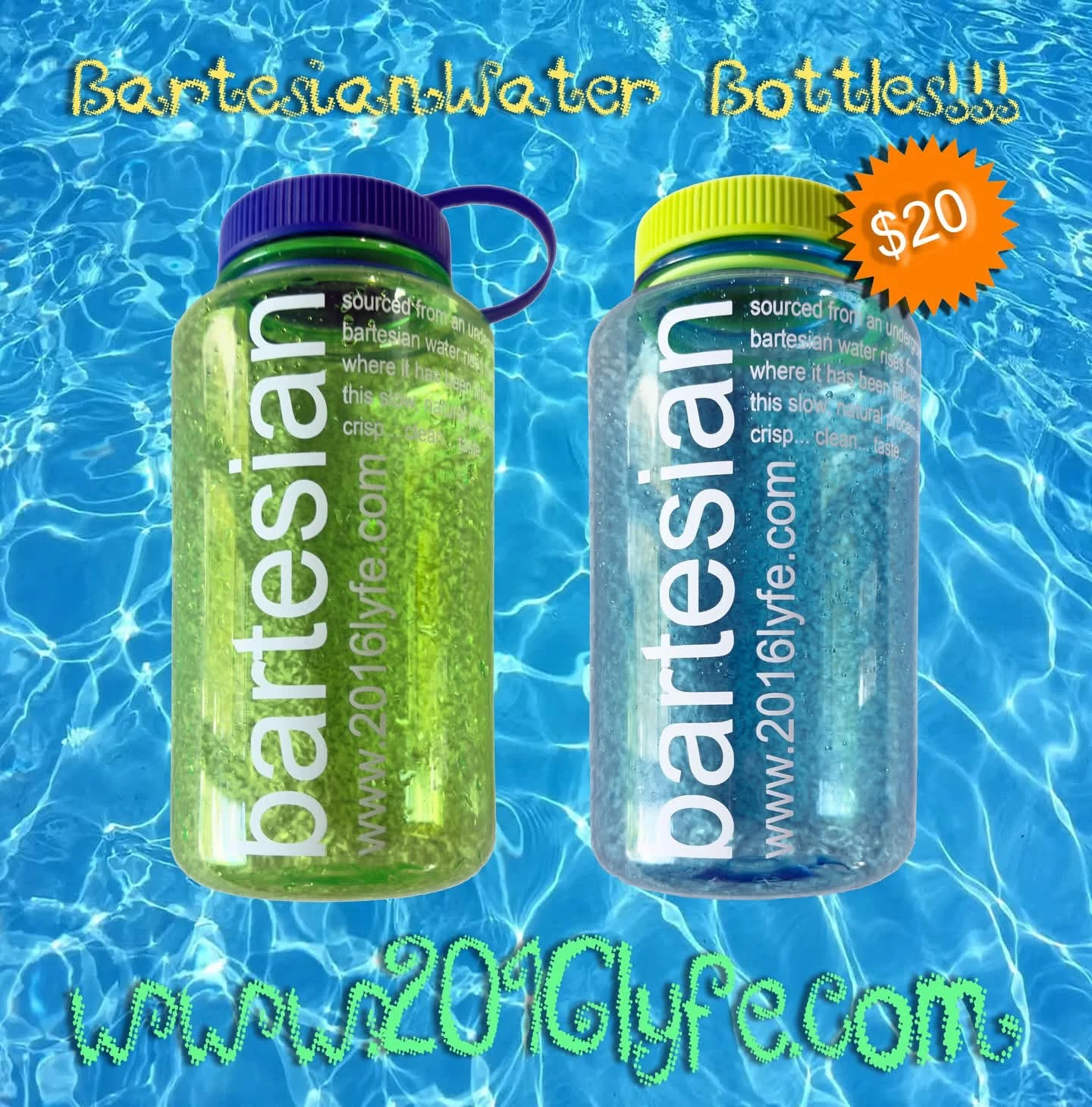 Bartesian Water Bottle