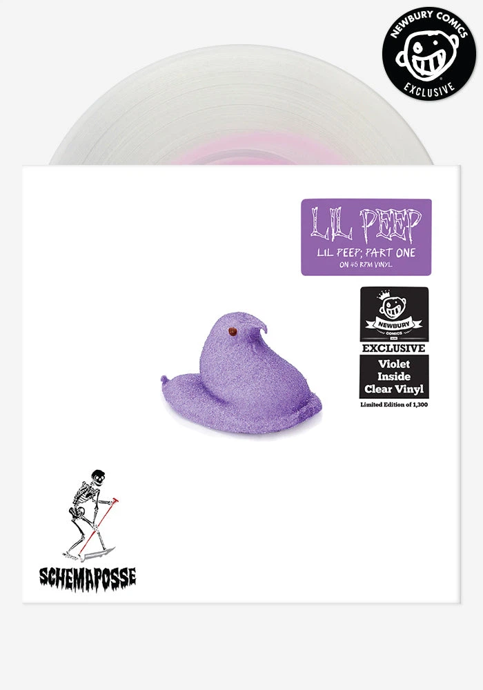 Lil Peep; Part One Exclusive LP (Violet In Clear)