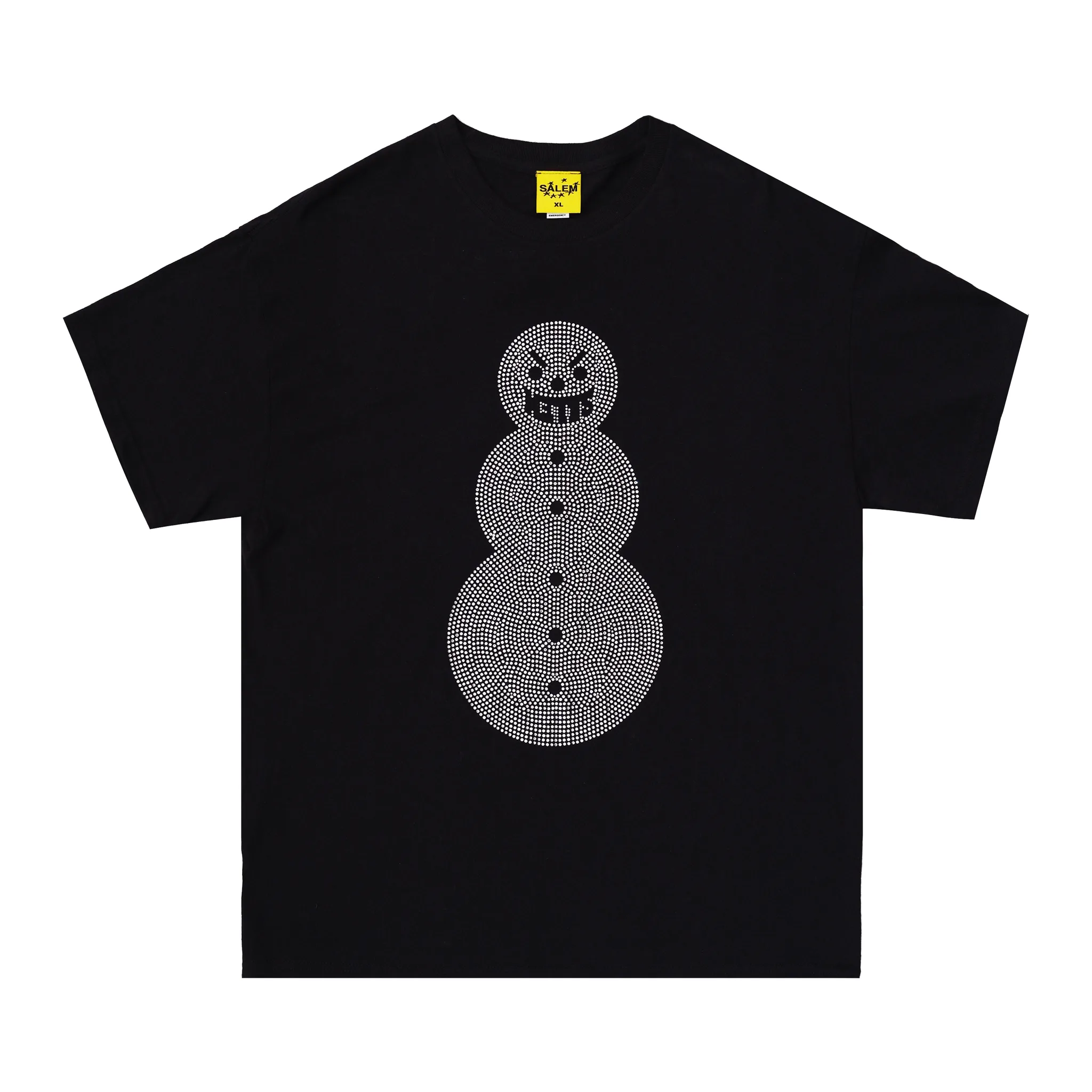 Snowman Stone Tee (Black)