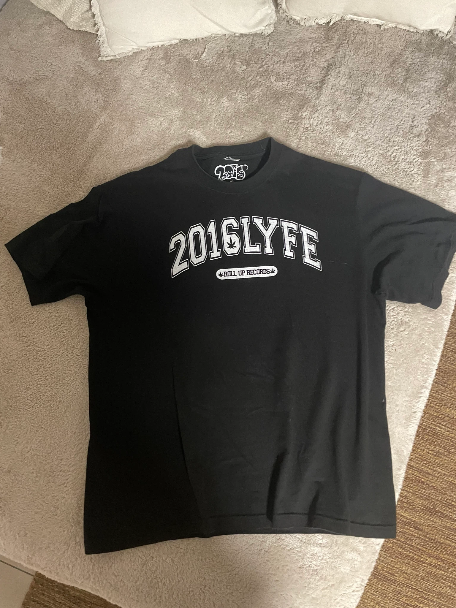 2016LYFE Roll Up Records Tee (Black)