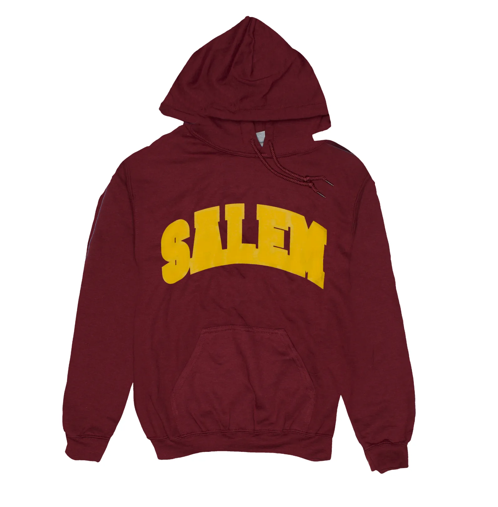 Collegiate Hoodie (Maroon / Yellow)