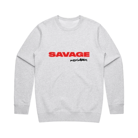 SAVAGE CREWNECK WHITE