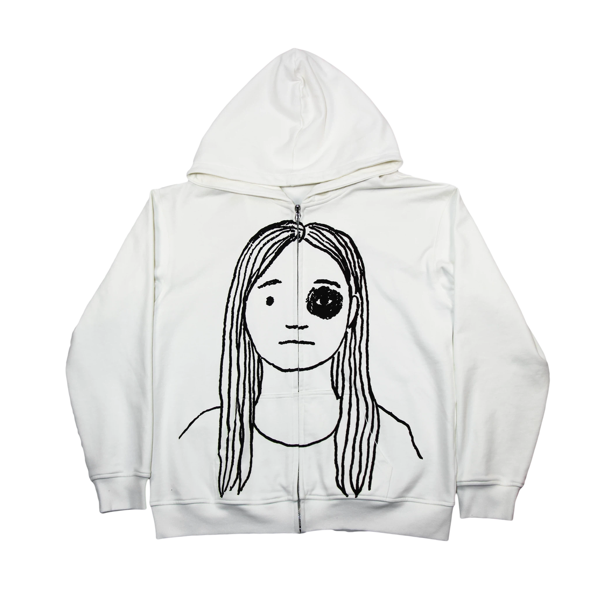 MADONNA ZIPPER HOODIE