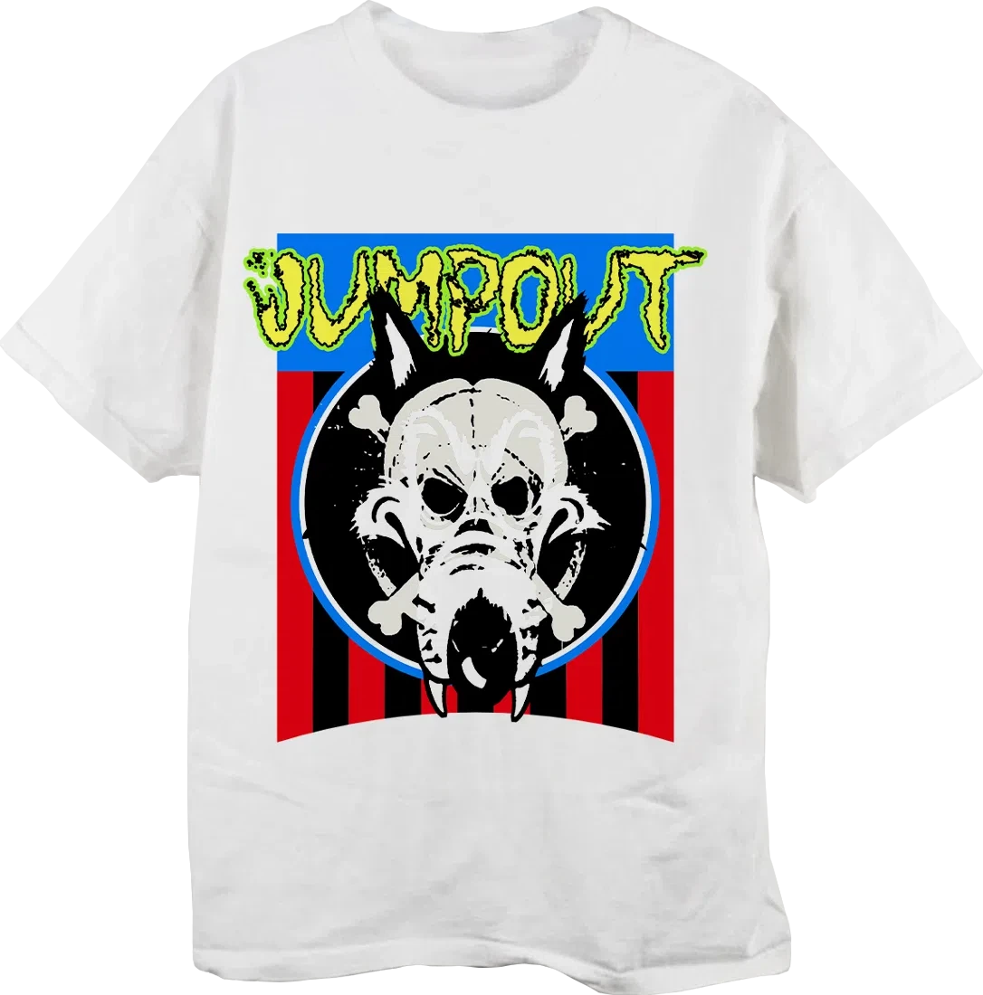 25 Jumpout Dog EU White Tour Tee