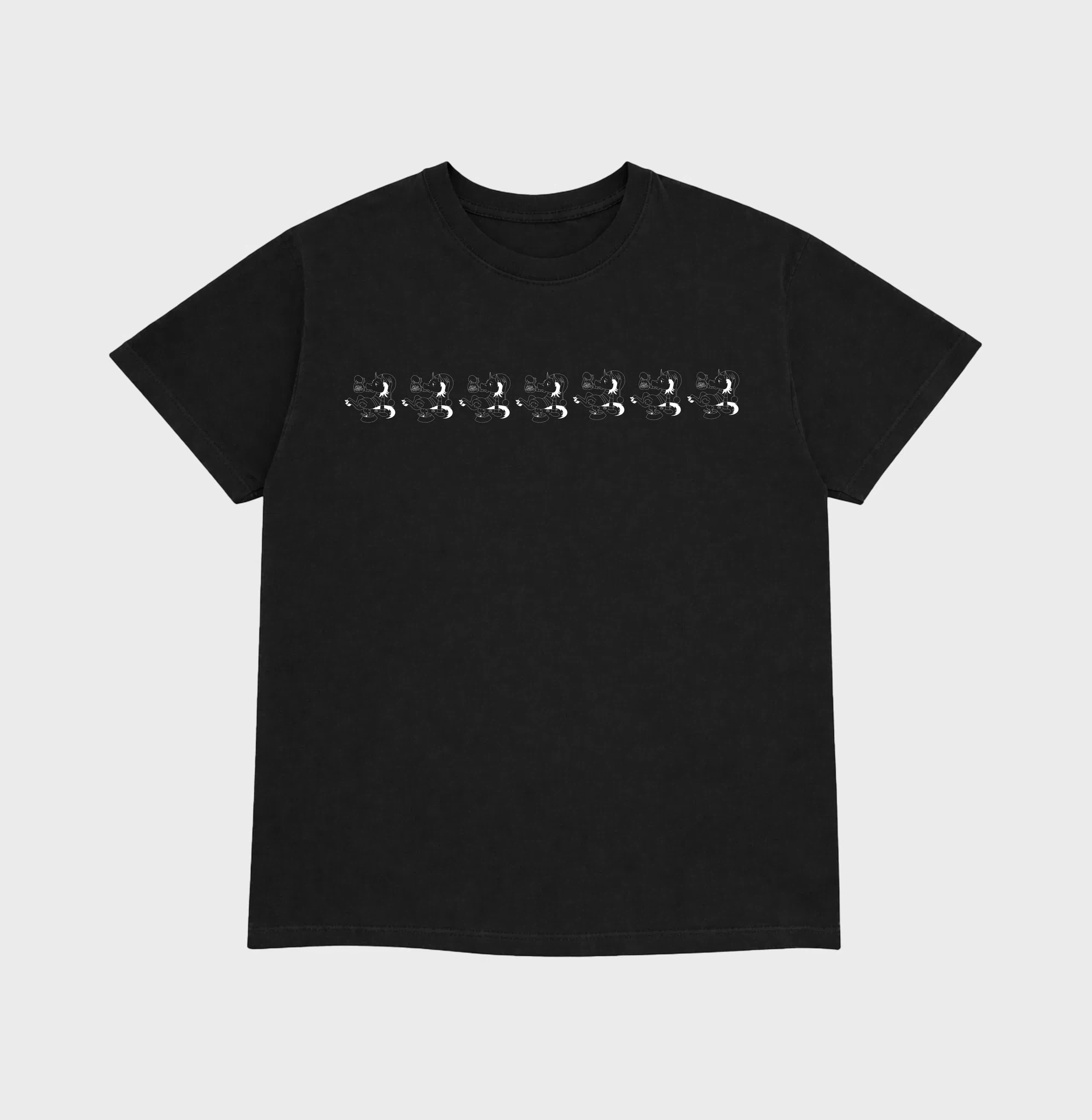 Repeat Icon T-Shirt (Black)